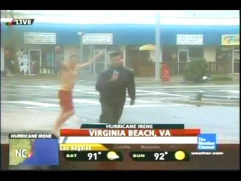 Weather Channel Hurricane Irene Streaker