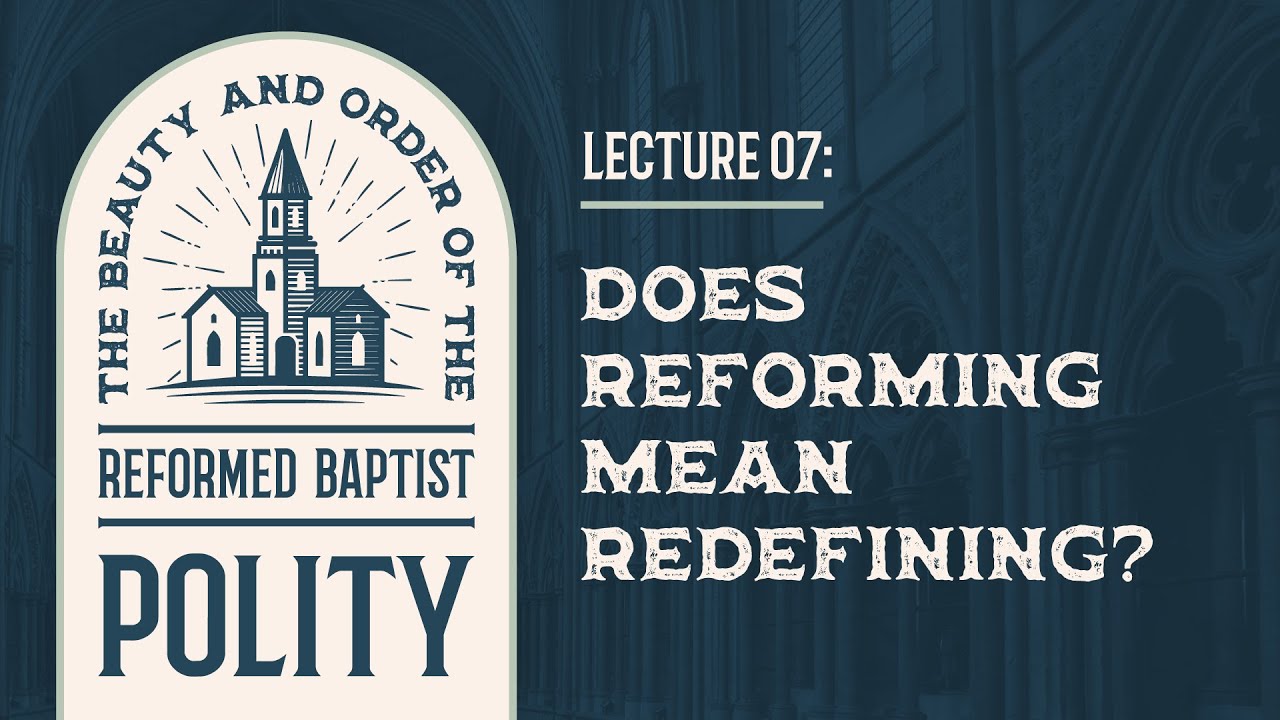 #7 Does Reforming Mean Redefining? by Ptr. Xley Miguel