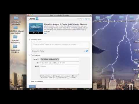 how to post on linkedin