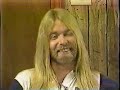 Gregg Allman interview - PART 1 of 14 - Saenger Theater New Orleans 1982