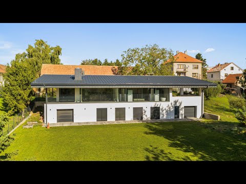 Video Novostavba moderního rodinného domu 5+kk v obci Vyšehněvice