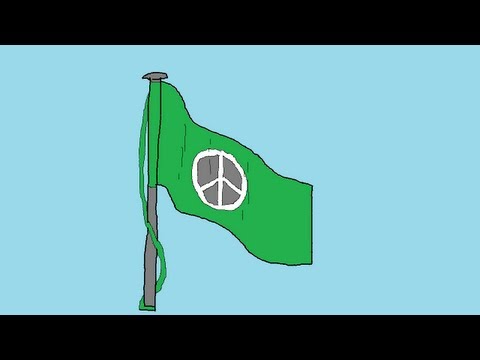 how to draw waving flag