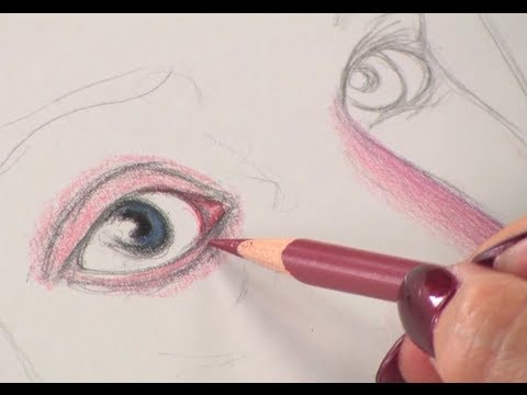 how to draw with colored pencils