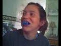 tor with her mouth guard tor with her mouth guard