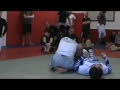 No-Gi - Omoplata Set-up to Darce Choke - Robson Moura