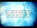 Natalie Grant Held Pain Divorce Death God's Love