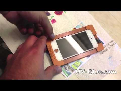 how to remove uv glue