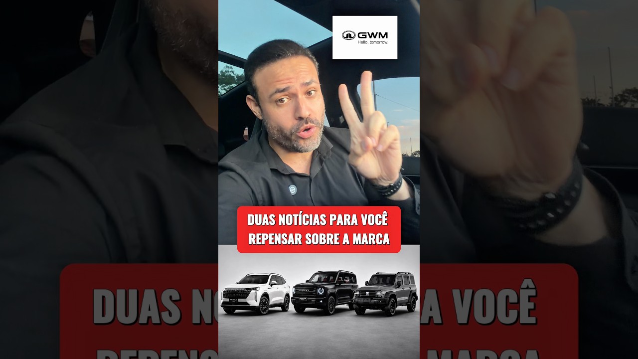 DUAS NOTÍCIAS SOBRE A GWM! CUIDADO 🚨 #h9 #h6 #haval