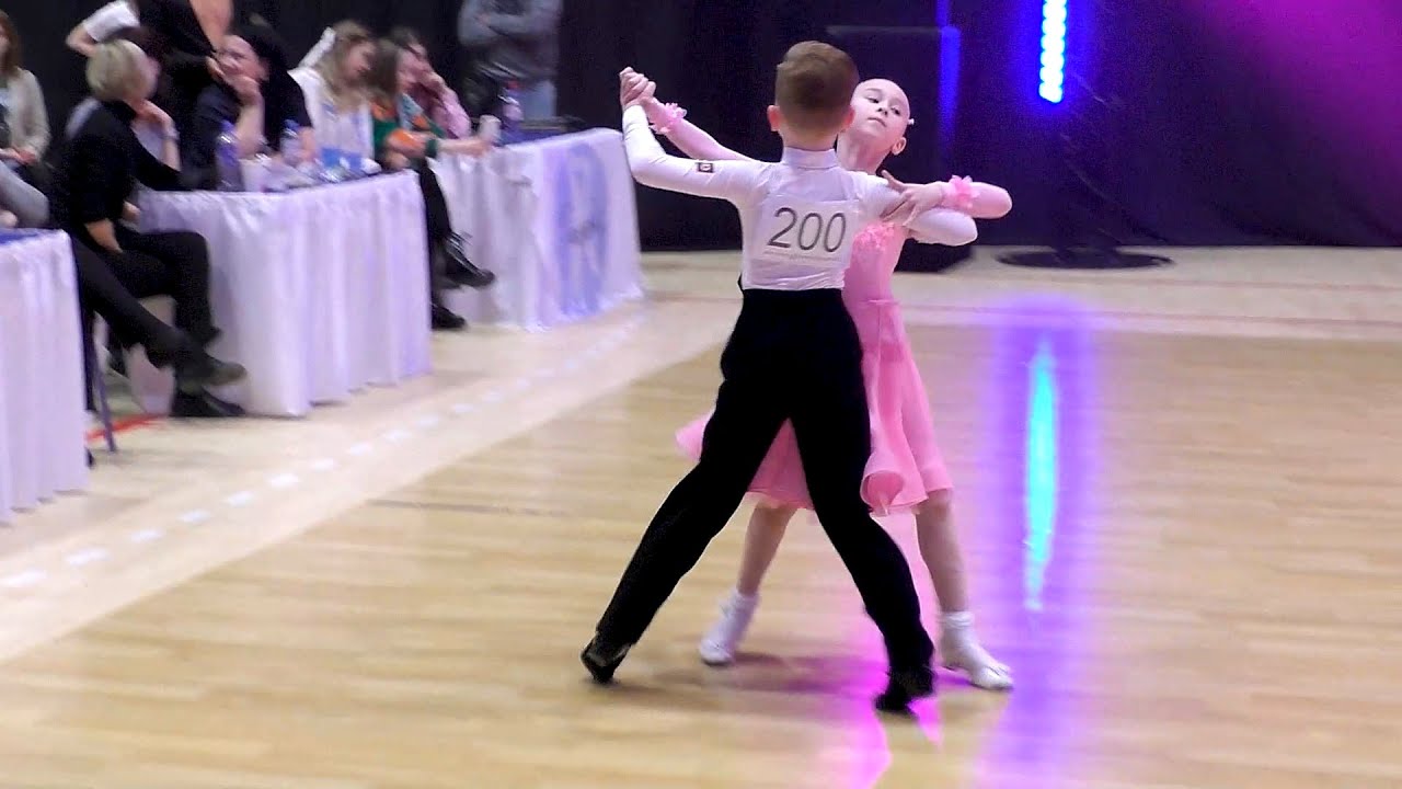 Дети-2 (до 12 лет), St (D класс) | Чемпионат БФТ (16.04.2022, Минск) спортивные бальные танцы