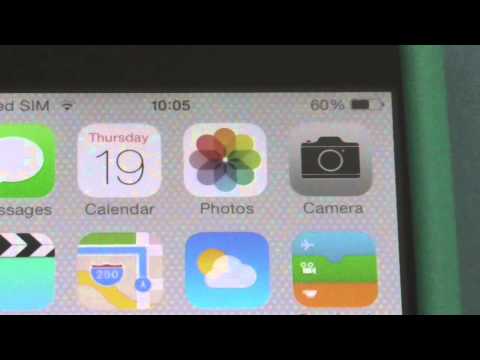 how to put percentage by battery on iphone