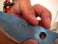 Coltello Custom WARREN THOMAS TItanium G10 Neck Knife Coltello Custom WARREN THOMAS TItanium G10 Neck Knife