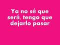 ES MEJOR-ATREVETE A SOÑAR(LYRICS)