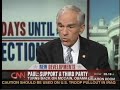 CNN: Ron Paul and Ralph Nader on Situation Room 9/10/08 CNN: Ron Paul and Ralph Nader on Situation Room 9/10/08