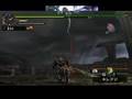 【MHP2】祖龍vs太刀扇ガバス 爆弾・火事場無し討伐(2/5)