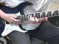 CHATREEO PLAYS IBANEZ RG450 MH GUITAR