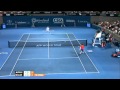 Andy Murray v Gilles Muller Highlights Men's Singles Rd 2: Brisbane International 2012