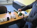 Removing a Sparkling Wine Cork (American) with a Sword Removing a Sparkling Wine Cork (American) with a Sword