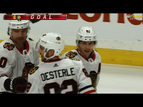 Video: Patrick Kane's 18th goal of season is 5th point of night against Senators