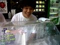 Walking along Seoul's busiest street, Myeong-dong, my friends and I stumbled upon a fun-loving and extremely entertaining Korean candy-making trio. It only took them about three minutes to make Korea's favorite royal dessert made of 16000 honey strings. Yum!