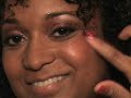 how to get a retro disco makeup look...