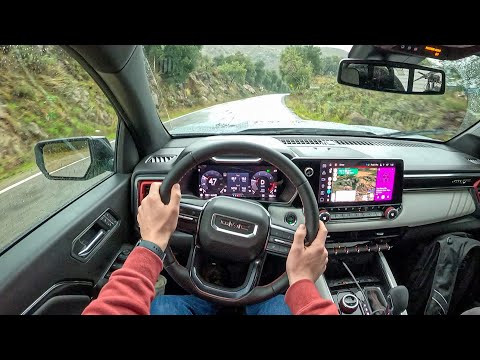 2024 GMC Canyon AT4X AEV - POV Towing and Off-road Drive (Binaural Audio)