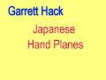 Garrett Hack Using a Japanese hand plane