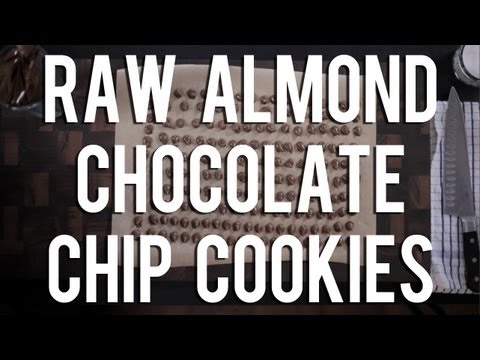 Raw Almond Chocolate Chip Cookies Raw Almond Chocolate Chip Cookies