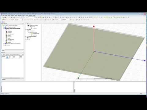 how to design patch antenna in hfss