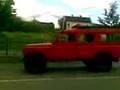 Land Rover on road!