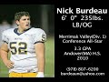 Nick Burdeau College Recruitment Video