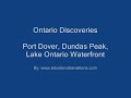 canada dundas escarpment falls hamilton lake milton niagara ontario peak shoreline tews