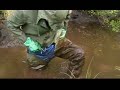 Just flooding my thigh waders