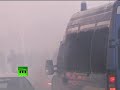 Массовые беспорядки в Италии [ВИДЕО]