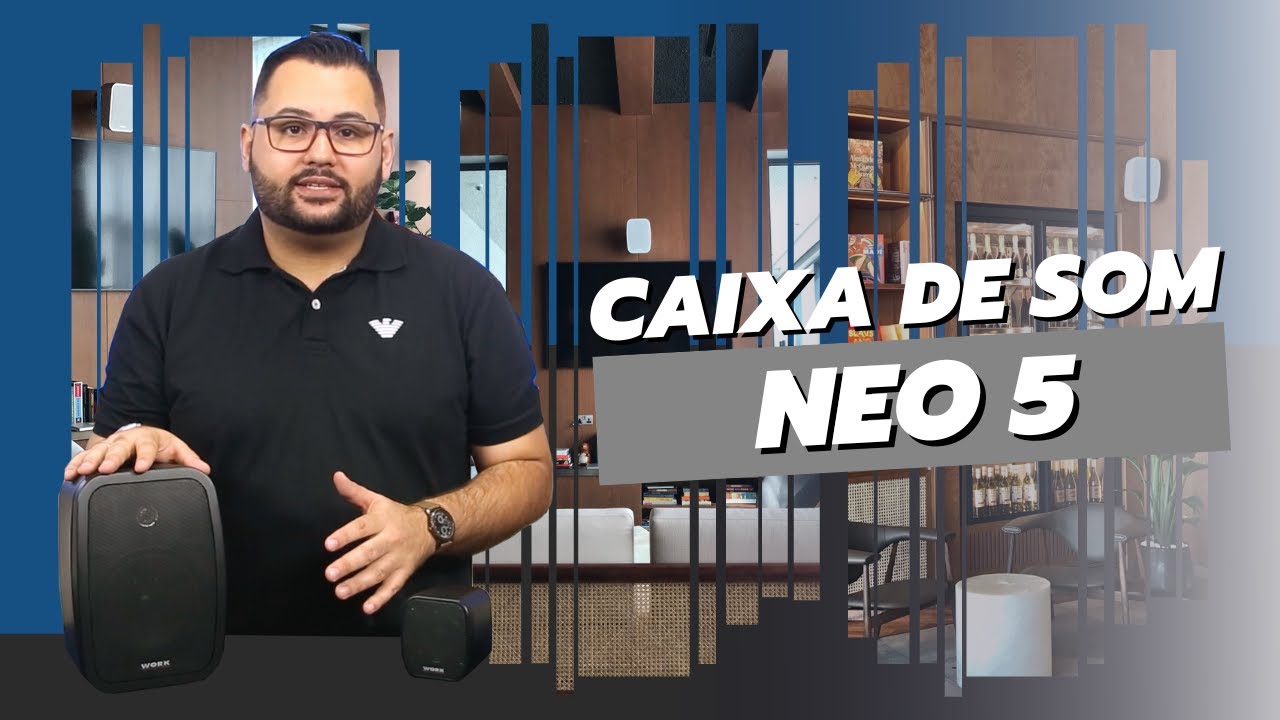 Caixa de Som Outdoor - Conheça a NEO5