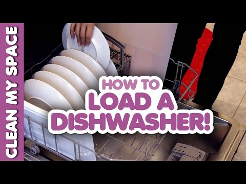 how to stack a dishwasher