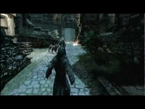 how to shout in skyrim xbox