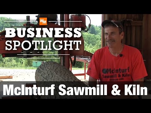 Gary shares how he found out about personal, portable sawmills only a few years ago, got hooked, and now runs his full time business from home. Gary owns a Wood-Mizer LT40 Hydraulic, Wood-Mizer blade sharpening equipment, a Wood-Mizer single-blade edger and a Wood-Mizer kiln.