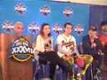 Shania Twain, Gwen Stefani Super Bowl Press conference.Myk