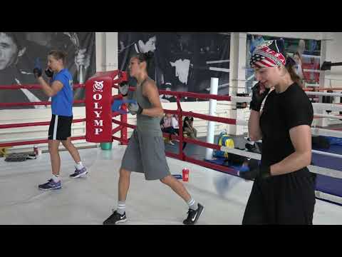 Учебно- тренировочные сборы. Женская сборная Казахстана по боксу.
