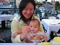 6m9d baby fights for chocolate ice cream