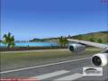 Turkish Airlines landing at TNCM