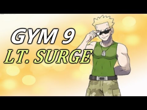 how to get to lt surge in pokemon soul silver