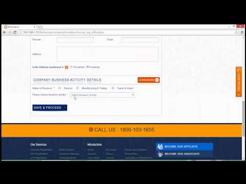how to register a company in india