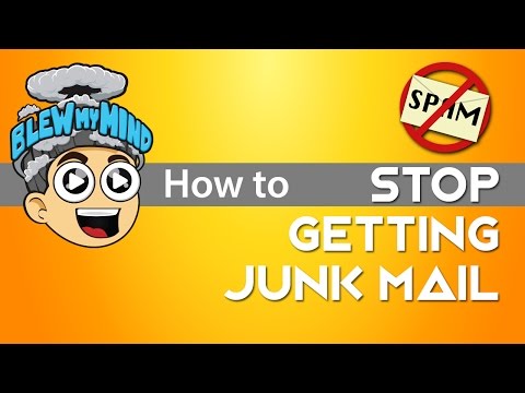 how to avoid junk mail