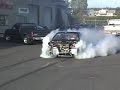 HMT - built turbo CRX burnout