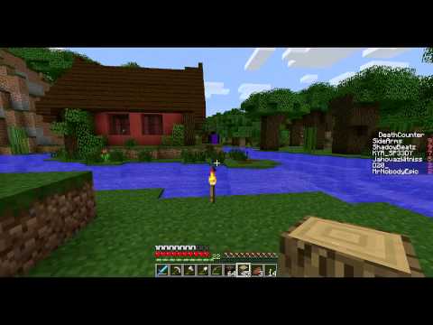 CrewCraft Livestream #1 - Yardwork with Sidearms! (Minecraft)