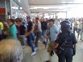 ULTRAS NAPOLETANI A ROMA TERMINI