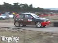 Seat Ibiza GpA Big 2 Wheel Moment on a Hungarian Rally