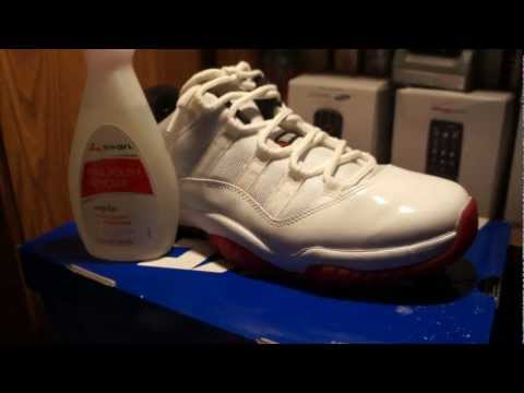 how to whiten patent leather jordans