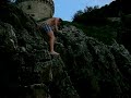 cliff jumping